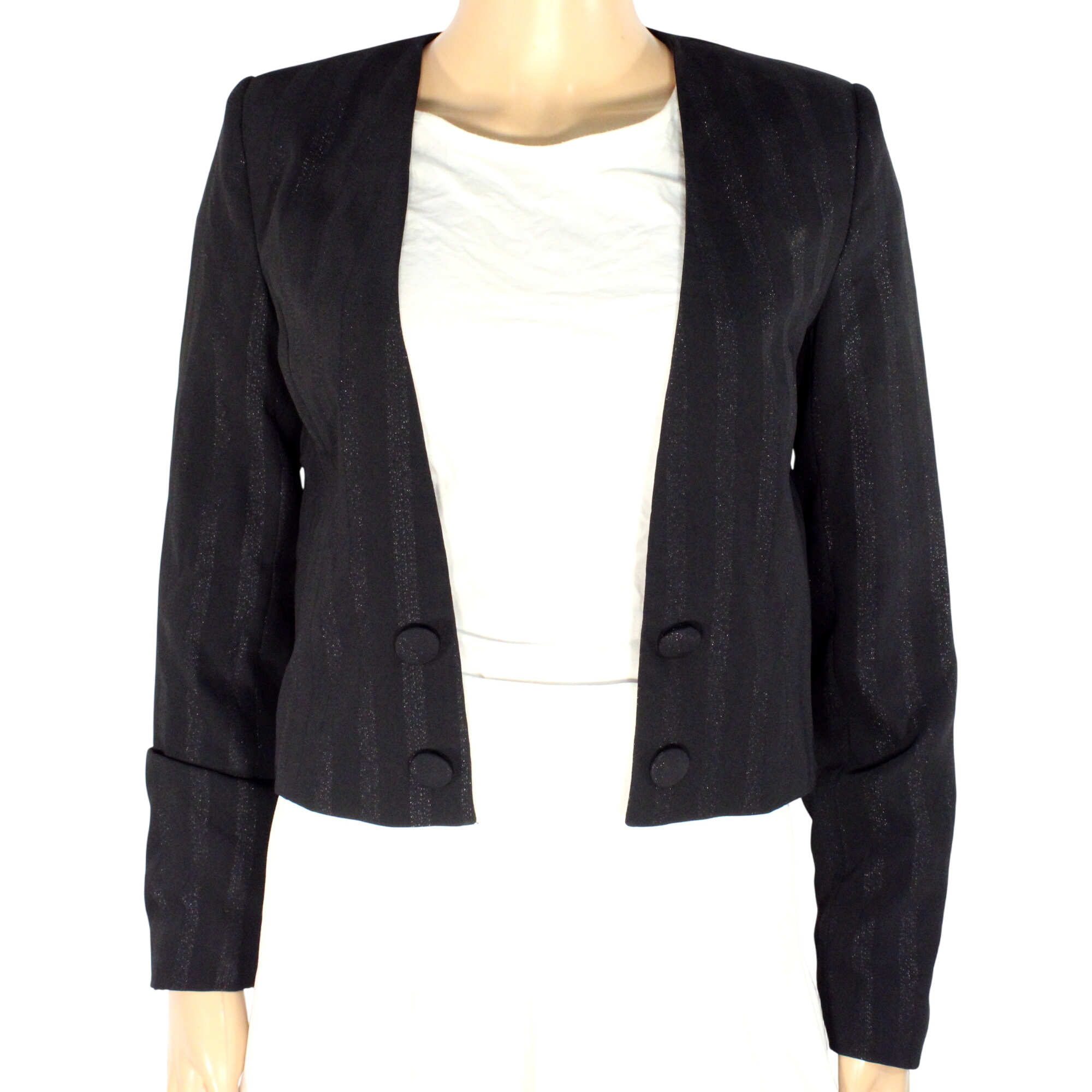 Veste Femme De Soirée Noire NAF NAF Taille 34 Très bon état -  reconditionné disponible sur Label Emmaüs